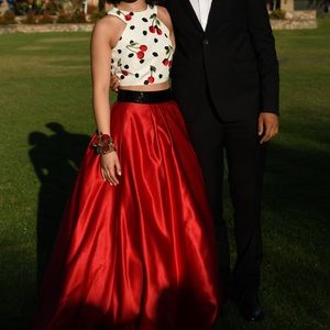 Sherri Hill Two Piece Prom Dress